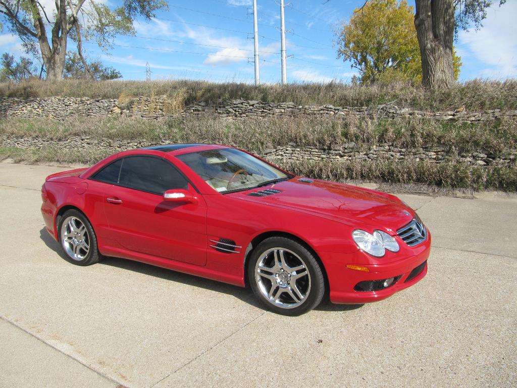 used 2004 Mercedes-Benz SL-Class car, priced at $25,900