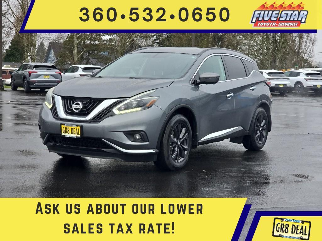 used 2018 Nissan Murano car, priced at $16,995