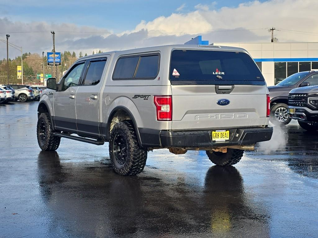 used 2018 Ford F-150 car, priced at $20,487