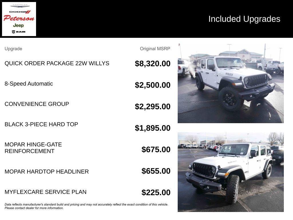 new 2026 Jeep Wrangler car, priced at $51,106