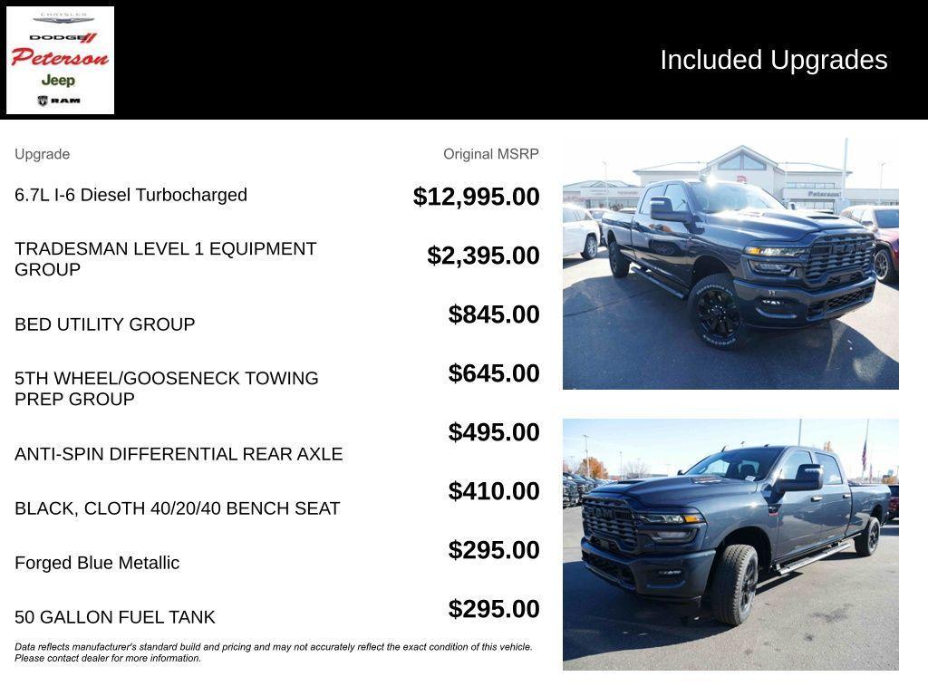 new 2026 Ram 2500 car, priced at $66,545