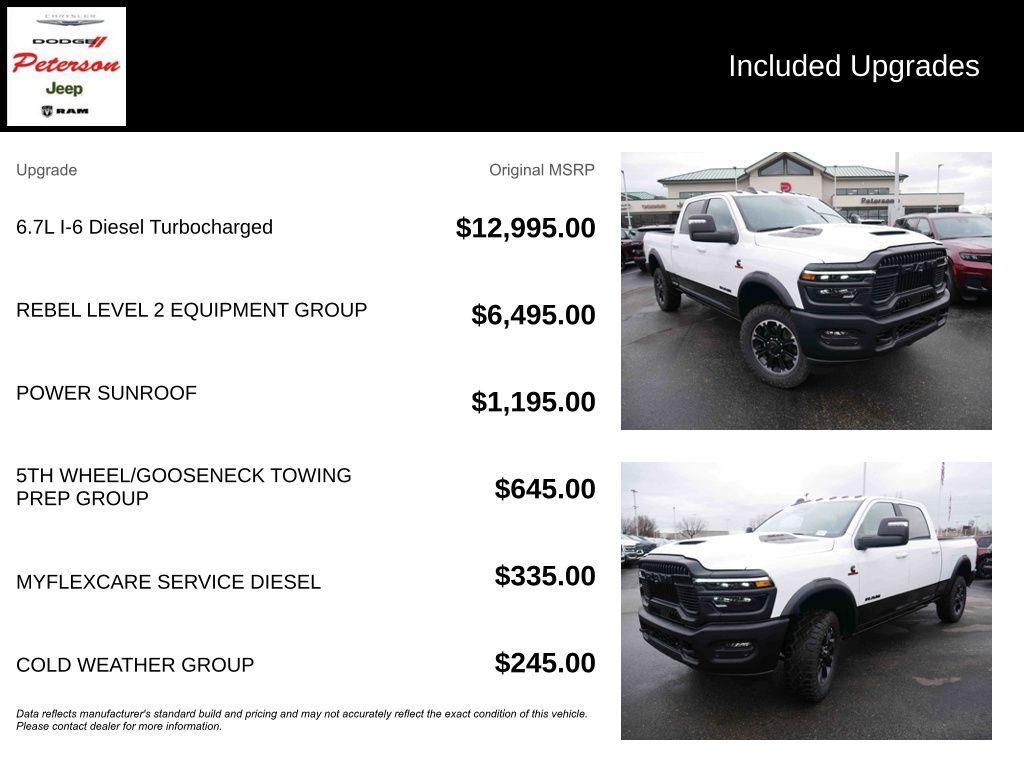 new 2026 Ram 2500 car, priced at $80,563