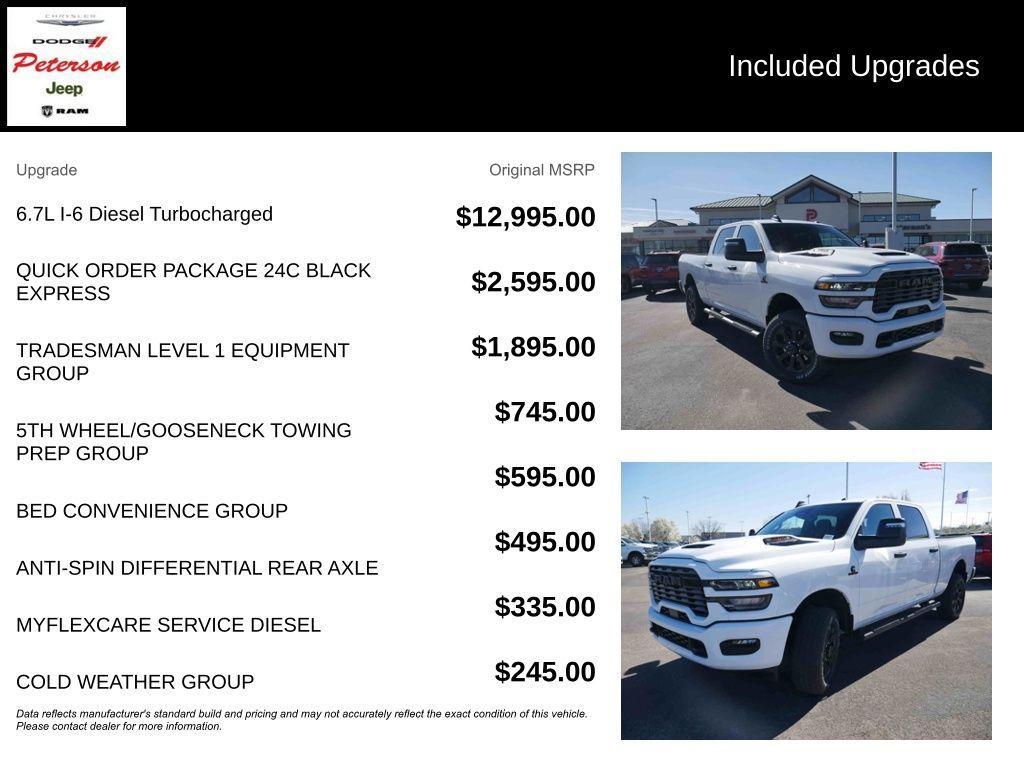 new 2026 Ram 2500 car, priced at $66,680