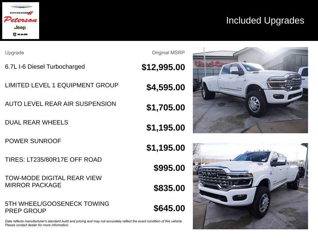 new 2026 Ram 3500 car, priced at $110,903