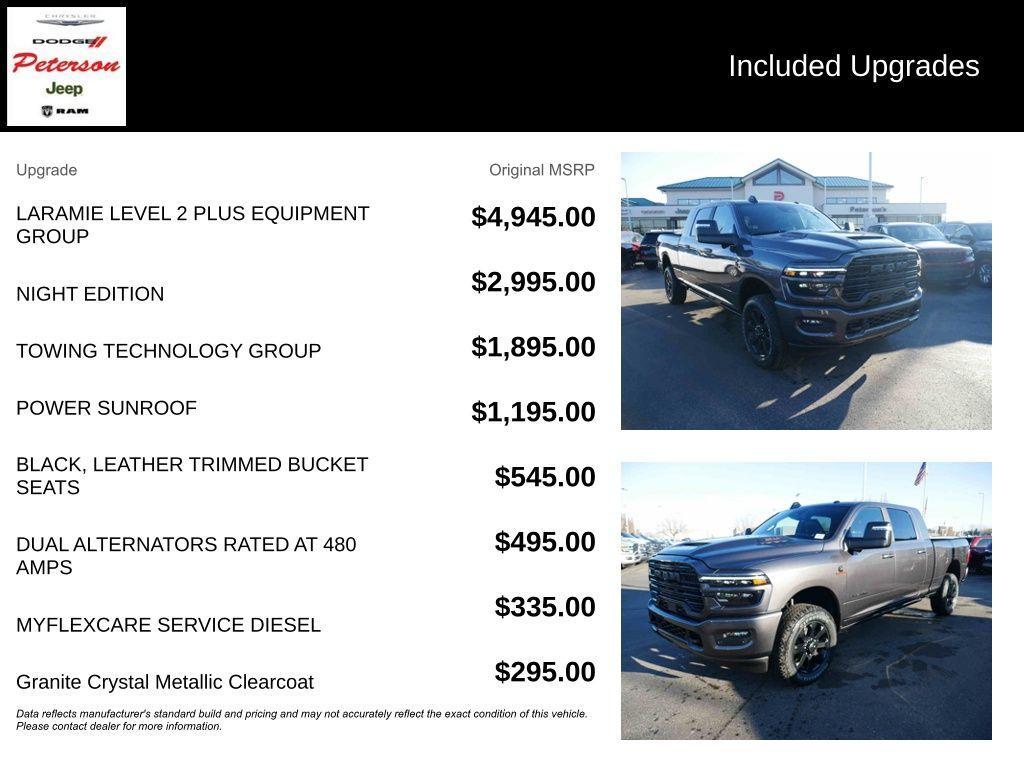 new 2026 Ram 2500 car, priced at $81,918