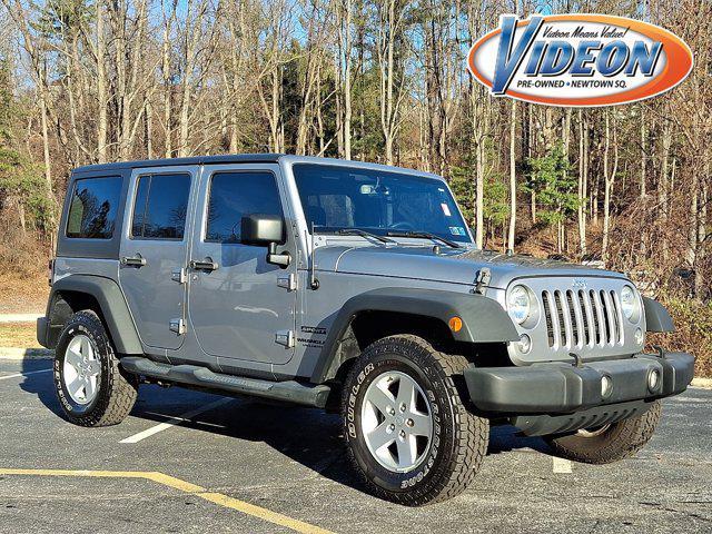 used 2015 Jeep Wrangler Unlimited car, priced at $17,667