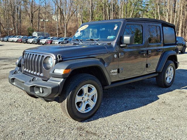 used 2020 Jeep Wrangler Unlimited car, priced at $20,877