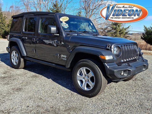 used 2020 Jeep Wrangler Unlimited car, priced at $20,877