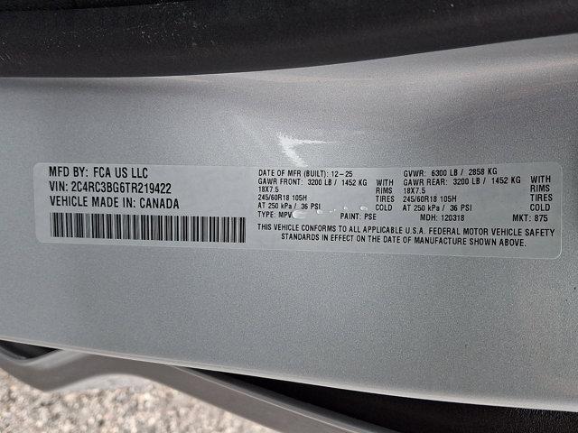 new 2026 Chrysler Pacifica car, priced at $50,005