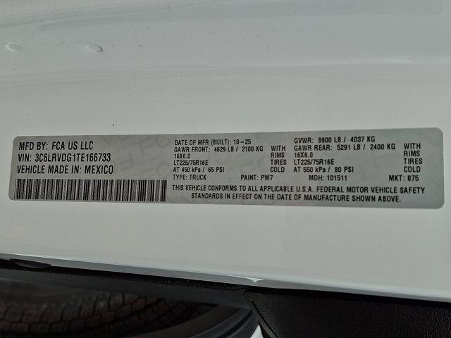 new 2026 Ram ProMaster 2500 car, priced at $55,460