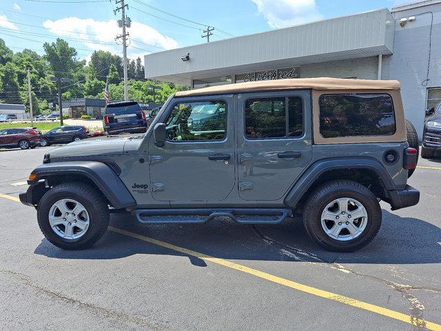 used 2021 Jeep Wrangler Unlimited car, priced at $29,547