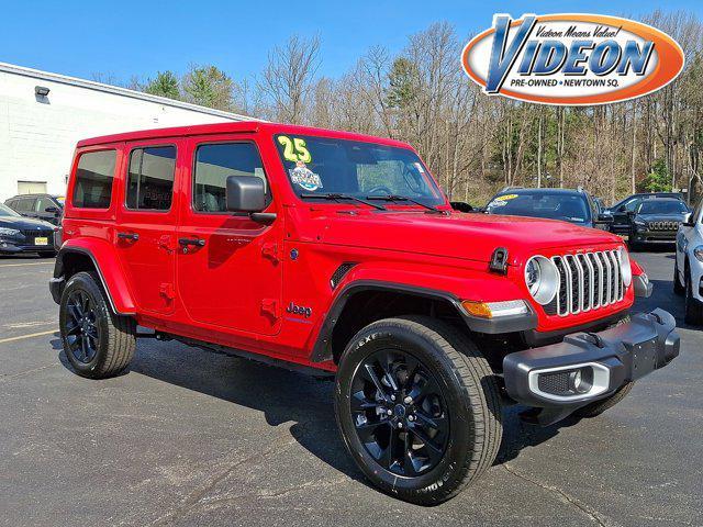 used 2025 Jeep Wrangler 4xe car, priced at $34,401
