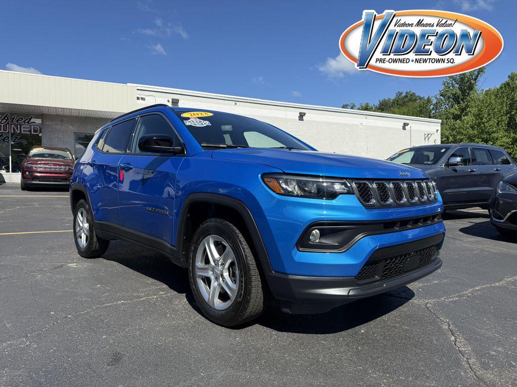 used 2023 Jeep Compass car, priced at $25,447