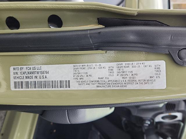 new 2026 Jeep Wrangler car, priced at $40,475