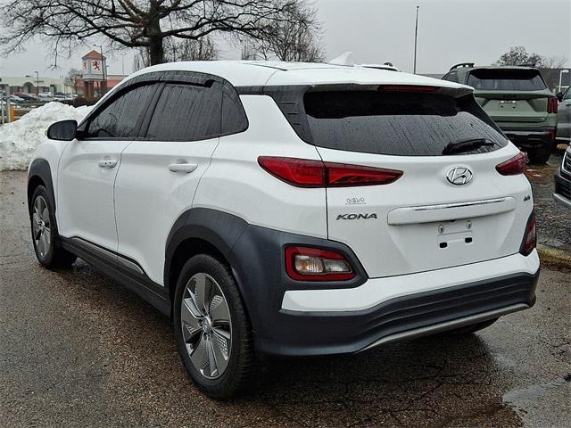 used 2021 Hyundai Kona EV car, priced at $13,999