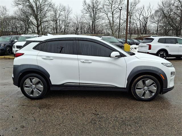 used 2021 Hyundai Kona EV car, priced at $13,999