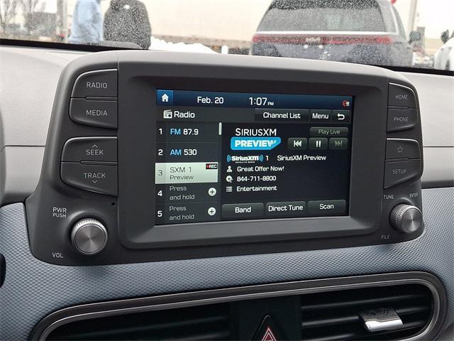 used 2021 Hyundai Kona EV car, priced at $13,999