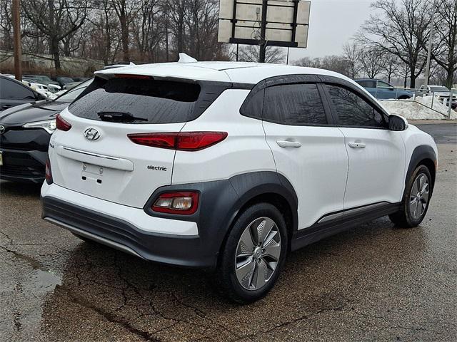 used 2021 Hyundai Kona EV car, priced at $13,999