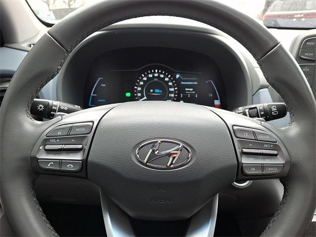 used 2021 Hyundai Kona EV car, priced at $13,999