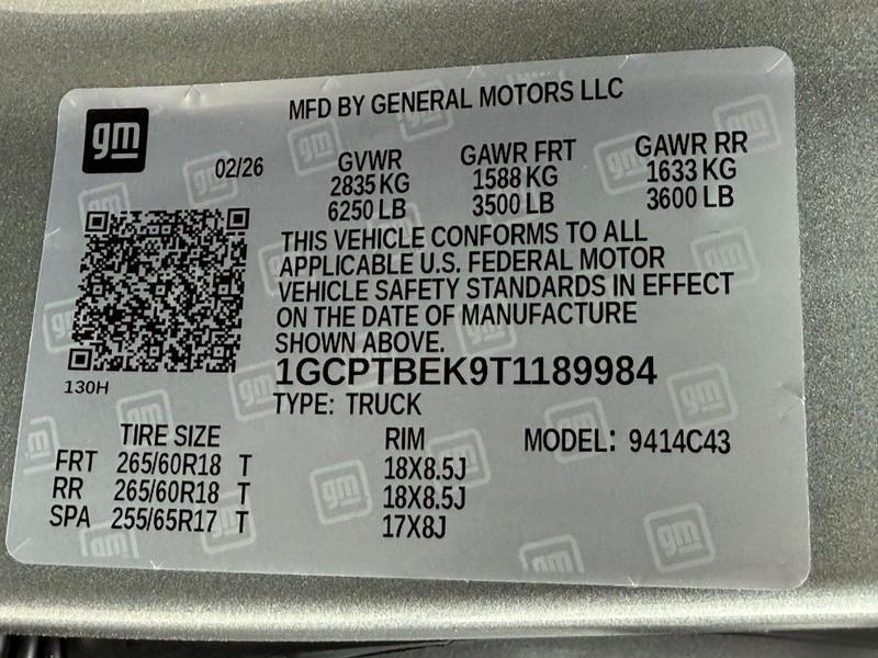 new 2026 Chevrolet Colorado car, priced at $36,295