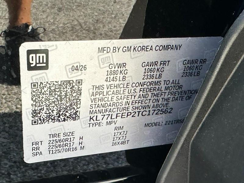 new 2026 Chevrolet Trax car, priced at $23,860