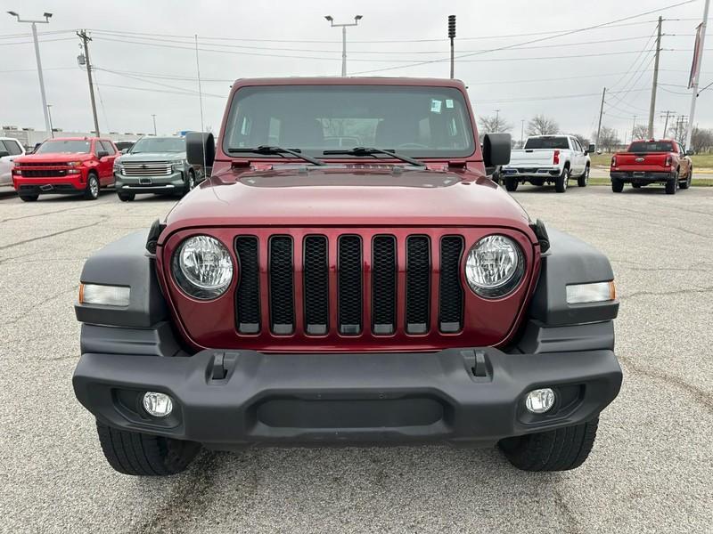 used 2021 Jeep Wrangler Unlimited car, priced at $28,000