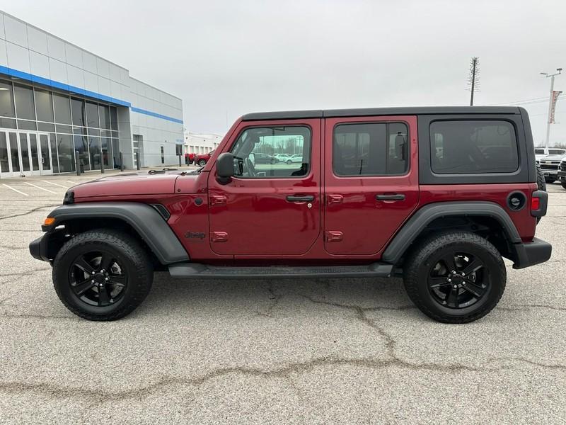 used 2021 Jeep Wrangler Unlimited car, priced at $28,000