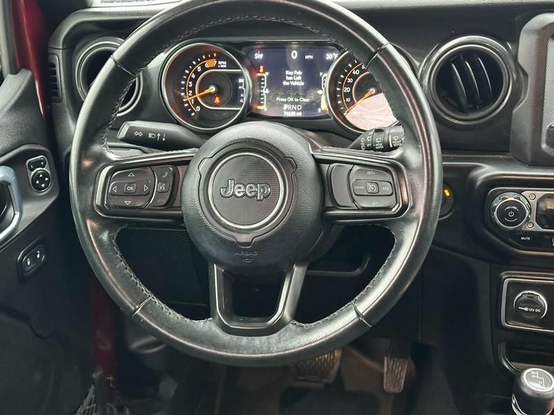 used 2021 Jeep Wrangler Unlimited car, priced at $28,000