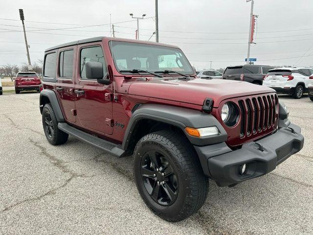 used 2021 Jeep Wrangler Unlimited car, priced at $23,912