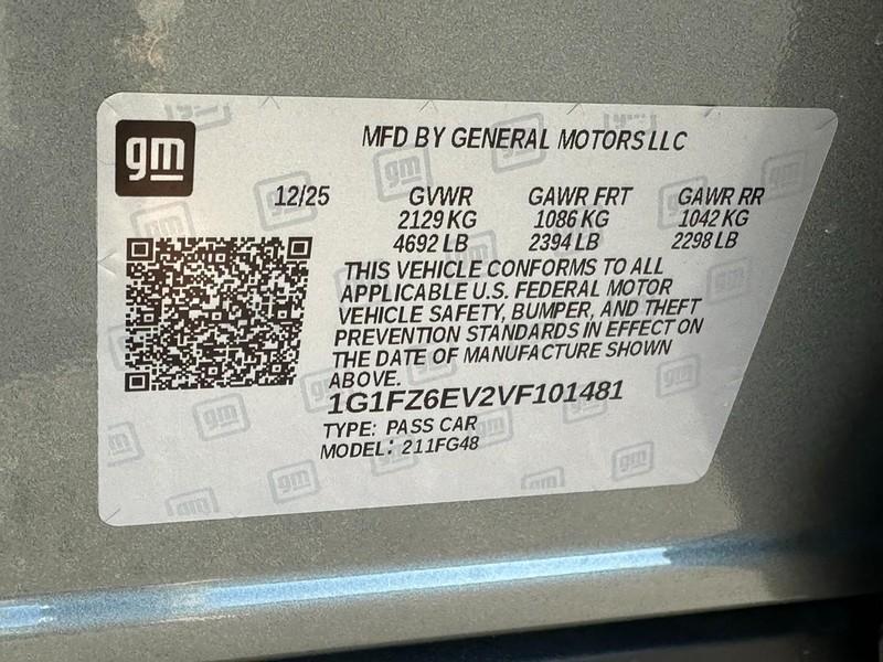 new 2027 Chevrolet Bolt car, priced at $30,495