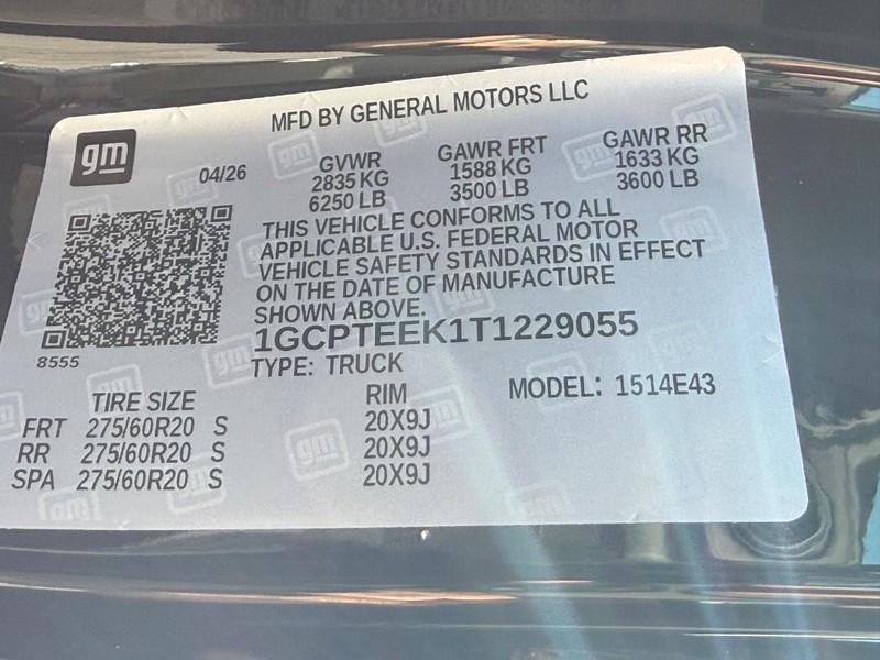 new 2026 Chevrolet Colorado car, priced at $39,810