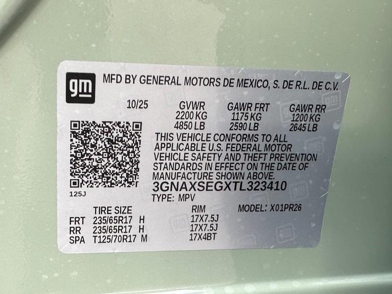 new 2026 Chevrolet Equinox car, priced at $34,715