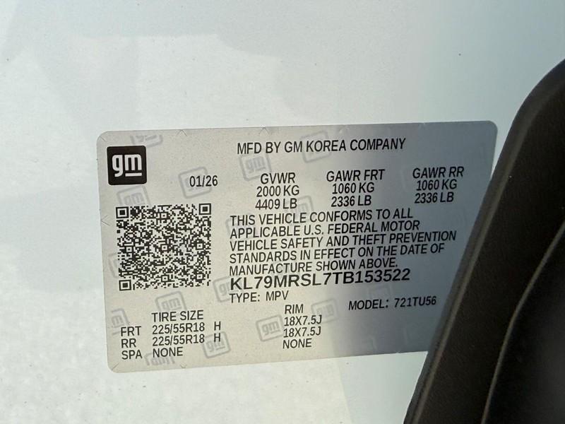 new 2026 Chevrolet TrailBlazer car, priced at $29,685