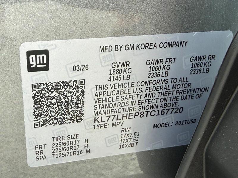 new 2026 Chevrolet Trax car, priced at $24,923