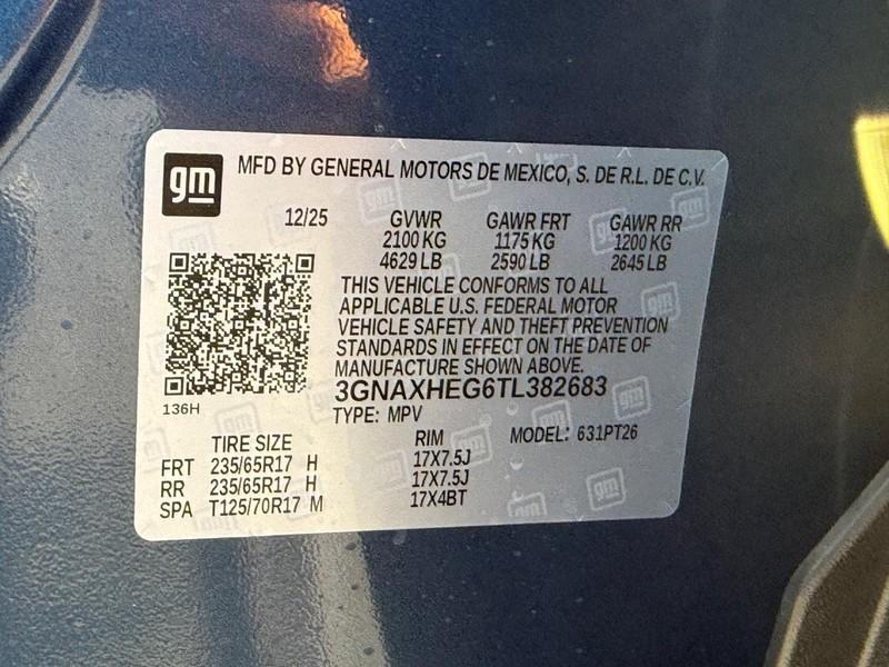 new 2026 Chevrolet Equinox car, priced at $27,620