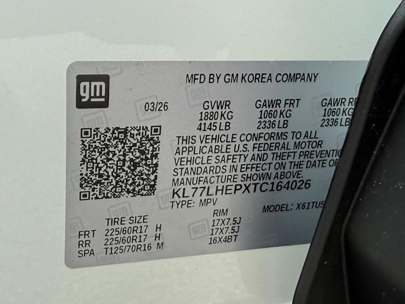 new 2026 Chevrolet Trax car, priced at $23,928