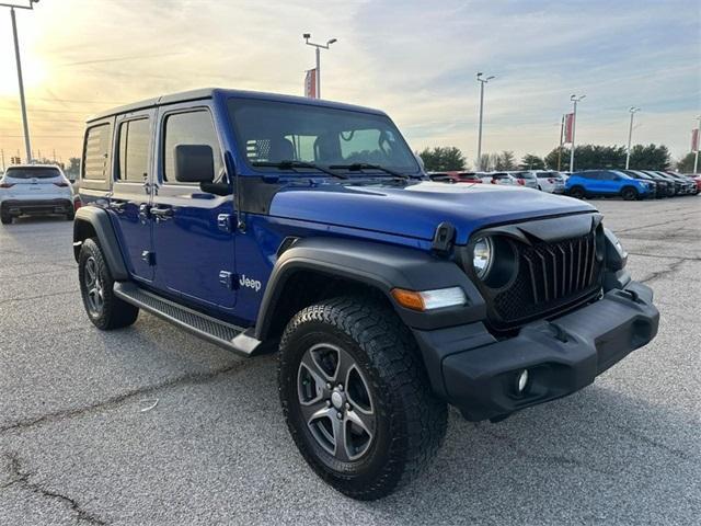 used 2018 Jeep Wrangler Unlimited car, priced at $17,512