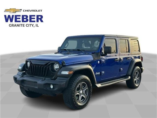 used 2018 Jeep Wrangler Unlimited car, priced at $17,512