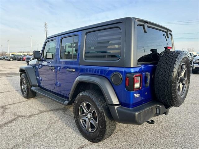 used 2018 Jeep Wrangler Unlimited car, priced at $17,512