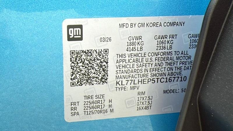 new 2026 Chevrolet Trax car, priced at $23,033