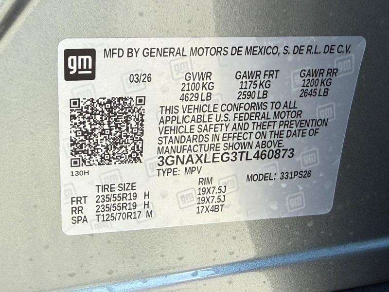 new 2026 Chevrolet Equinox car, priced at $32,360