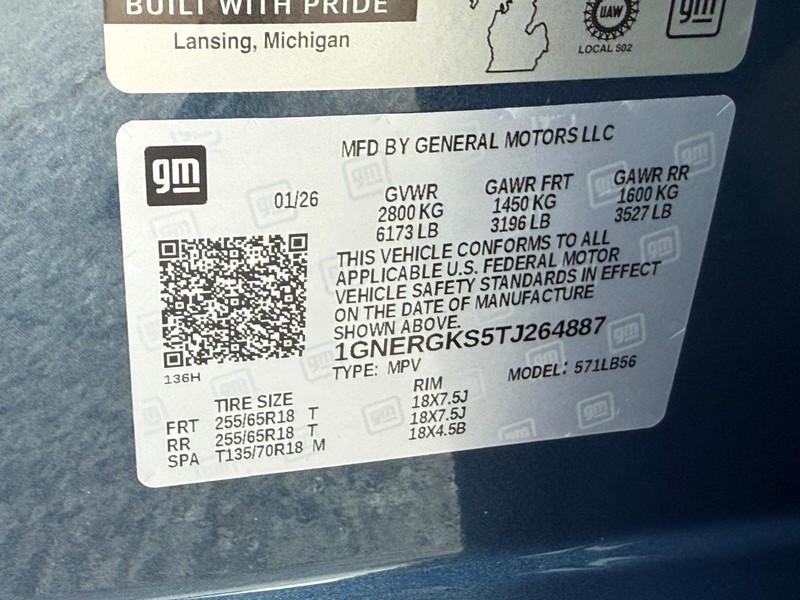 new 2026 Chevrolet Traverse car, priced at $36,970