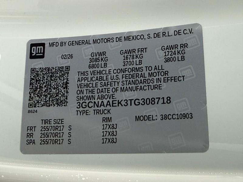 new 2026 Chevrolet Silverado 1500 car, priced at $30,585