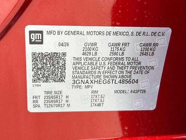 new 2026 Chevrolet Equinox car, priced at $29,438