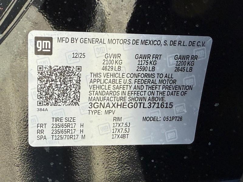 new 2026 Chevrolet Equinox car, priced at $27,645