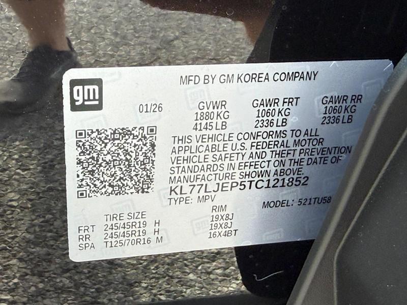 new 2026 Chevrolet Trax car, priced at $26,650