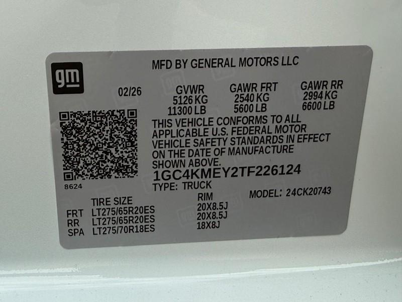 new 2026 Chevrolet Silverado 2500 car, priced at $60,925