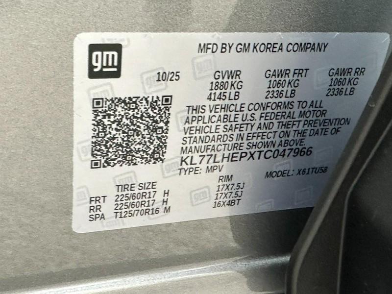 new 2026 Chevrolet Trax car, priced at $24,485