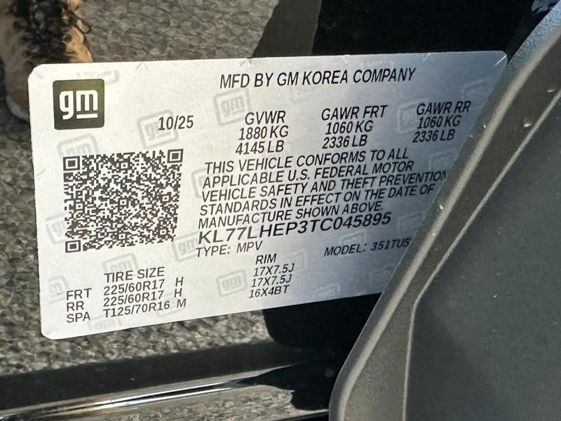 new 2026 Chevrolet Trax car, priced at $25,400