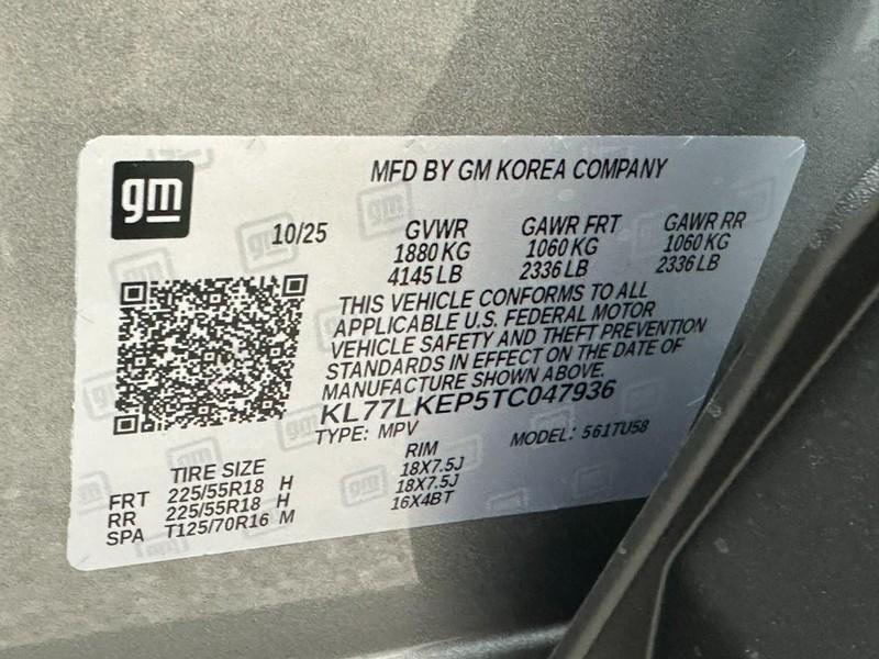 new 2026 Chevrolet Trax car, priced at $26,755